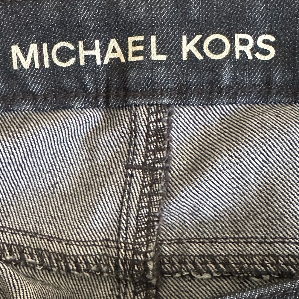 Michael Kors Women’s Straight Leg Navy Blue Jeans Size 8 - Picture 7 of 10